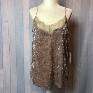 Vanilla Star Womens Rose quartz Spaghetti strap